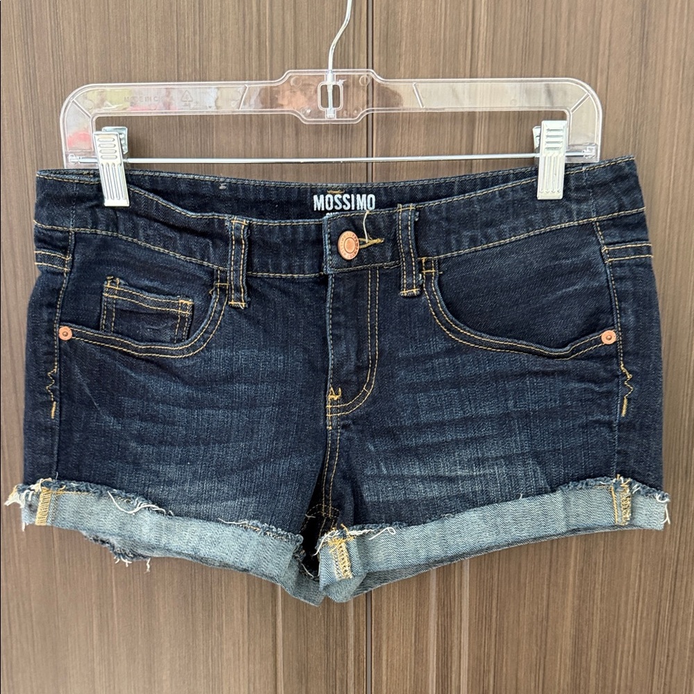 Mossimo Supply Co.‎ Women's Dark Wash Jean Shorts